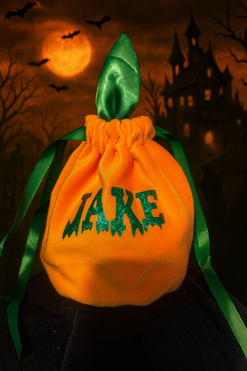 Pumpkin treat (or trick!) bags