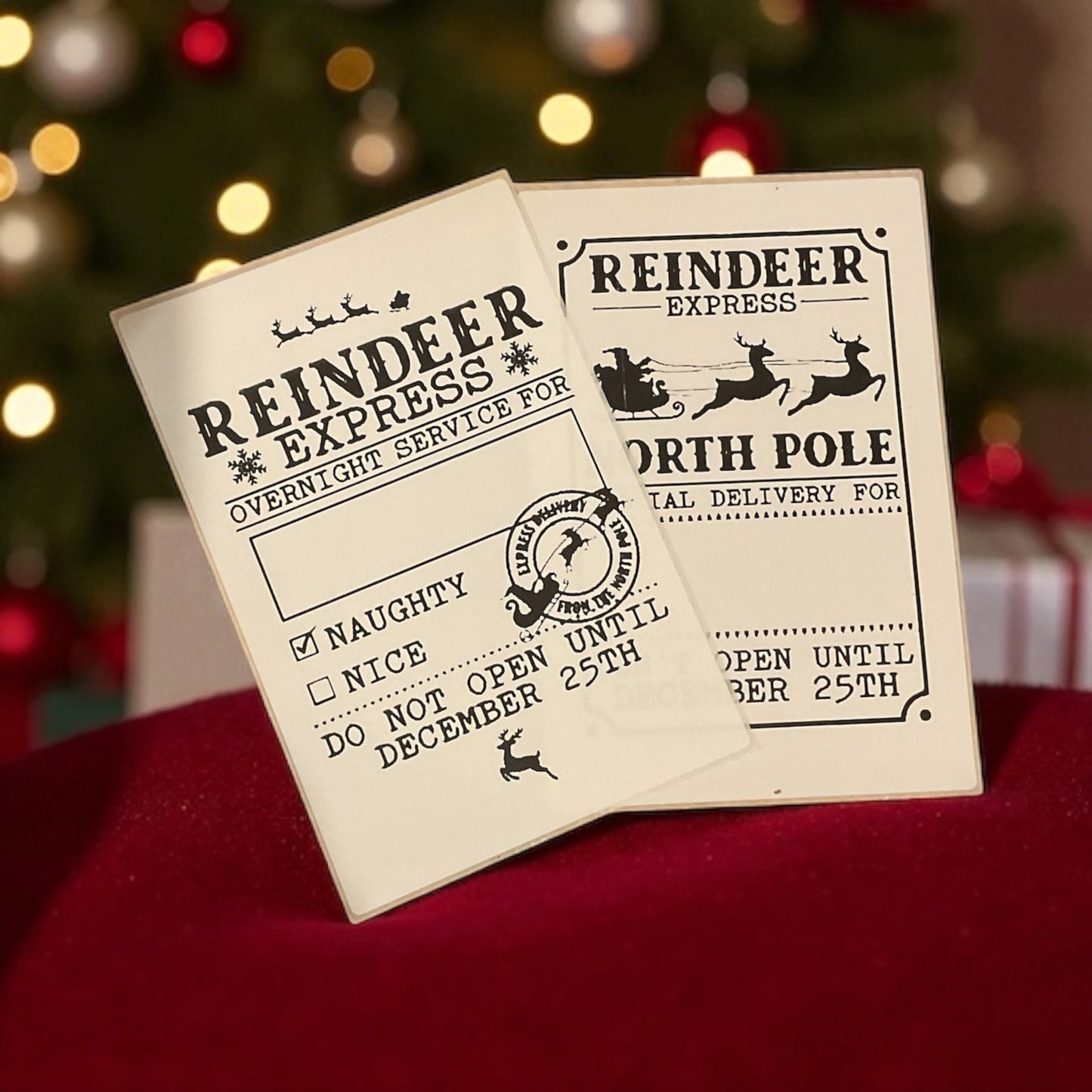 Gift labels