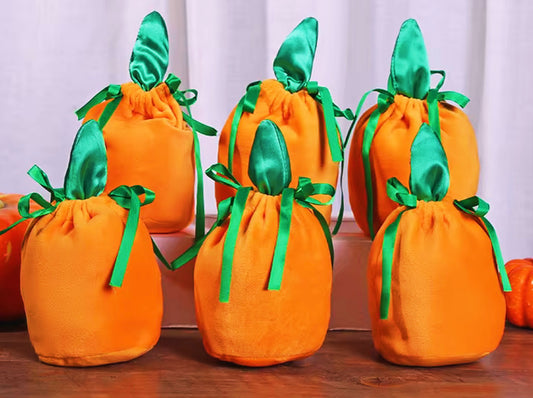 Pumpkin treat (or trick!) bags