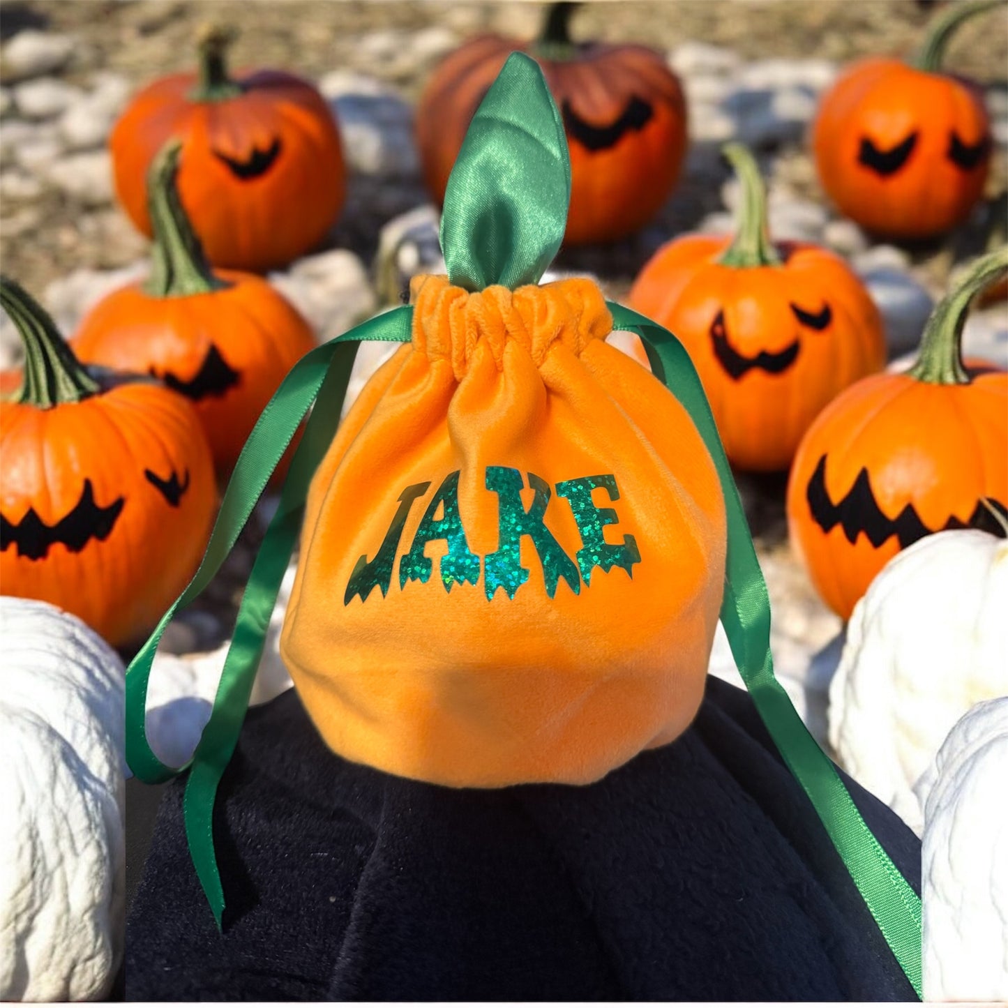 Pumpkin treat (or trick!) bags